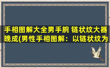 手相图解大全男手腕 链状纹大器晚成(男性手相图解：以链状纹为中心的大器晚成手腕解析)